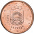 Lettonia, Euro Cent, 2014, BU, SPL+, Acciaio placcato rame, KM:150