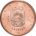 Lettonia, Euro Cent, 2014, BU, SPL+, Acciaio placcato rame, KM:150