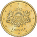 Lettonia, 10 Euro Cent, 2014, BU, SPL+, Nordic gold, KM:153