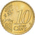 Lettonia, 10 Euro Cent, 2014, BU, SPL+, Nordic gold, KM:153