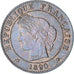 Frankreich, 1 Centime, Cérès, 1890, Paris, Bronze, UNZ+, Gadoury:88