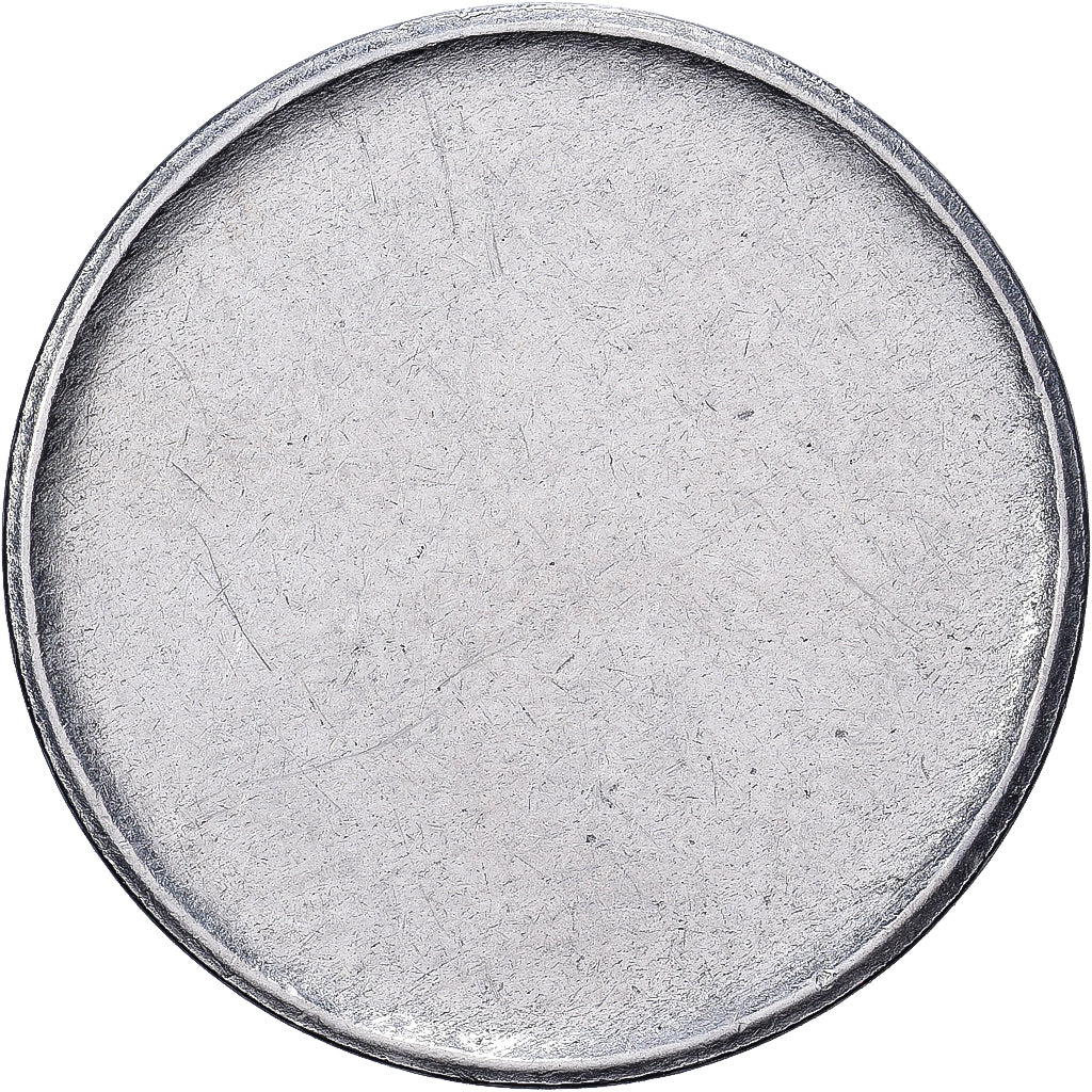 França, 5 Centimes, Paris, Flan vierge, Aço Inoxidável, AU(55-58)