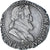 France, Henri IV, 1/2 Franc buste lauré, 1594, Rouen, Silver, VF(30-35)