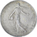 France, 2 Francs, Semeuse, 1920, Paris, Silver, MS(60-62), Gadoury:532, KM:845.1