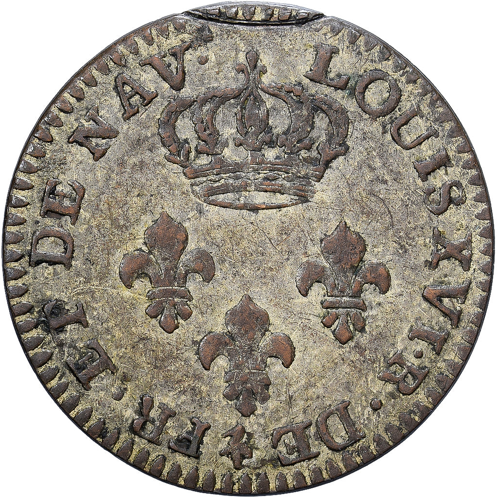 Guyana, Louis XVI, 2 Sous, Colonie de Cayenne, 1789, Paris, Copper, VF(30-35)