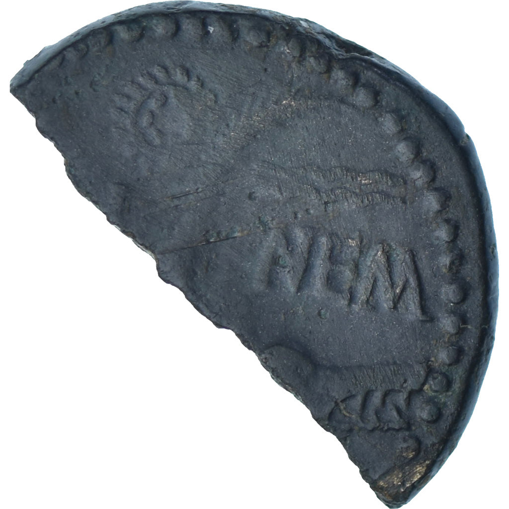 Augustus & Agrippa, 1/2 Dupondius, 20-10 BC, Nîmes, Bronze, VF(30-35), RIC:158