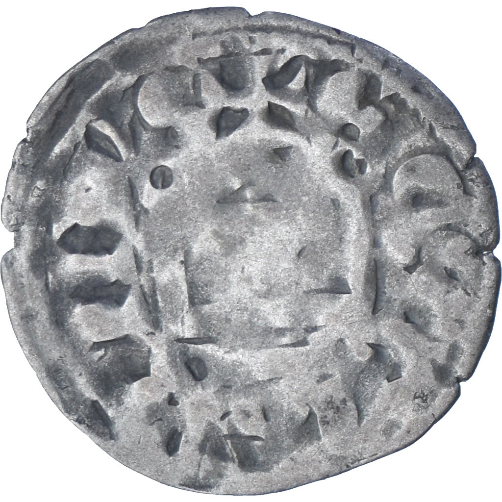 France, Touraine, Denier, ca. 1150-1200, Saint-Martin de Tours, Billon