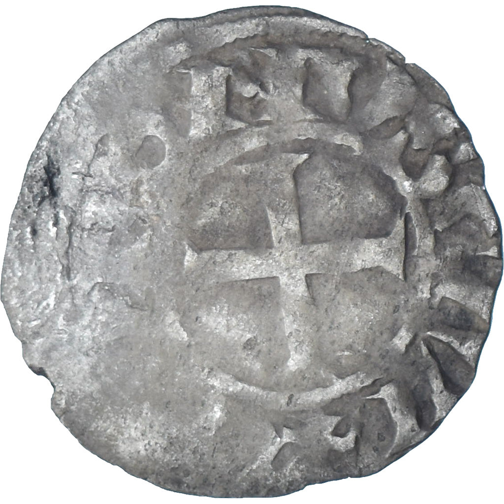 France, Touraine, Denier, ca. 1150-1200, Saint-Martin de Tours, Billon