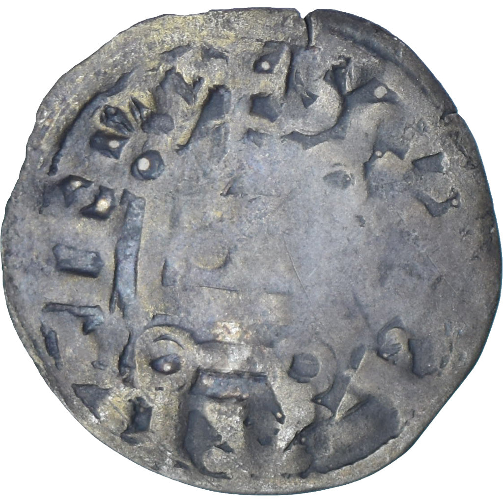 France, Touraine, Denier, ca. 1150-1200, Saint-Martin de Tours, Billon