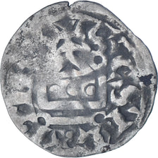 France, Touraine, Denier, ca. 1150-1200, Saint-Martin de Tours, Billon, TB