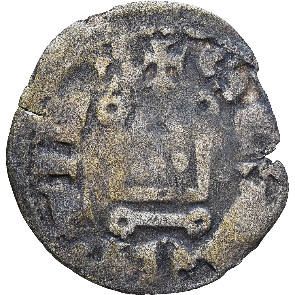 França, Touraine, Denier, ca. 1150-1200, Saint-Martin de Tours, Lingote