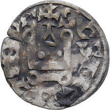 France, Touraine, Denier, ca. 1150-1200, Saint-Martin de Tours, Billon