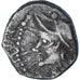 Allobroges, Denier à l'hippocampe, 1st century BC, Argento, BB, Latour:2924