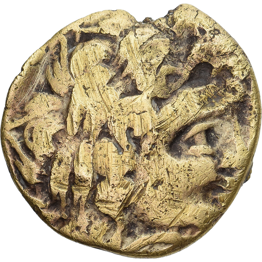 Aulerci Diablintes, 1/4 de statère à la situle, 1st century BC, Electrum