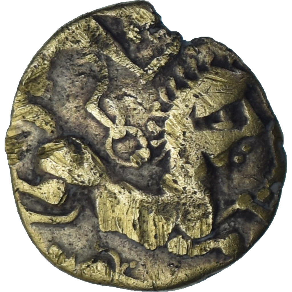 Aulerci Diablintes, 1/4 de statère à la situle, 1st century BC, Electrum