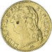 France, Louis XVI, Louis d'or à la tête nue, 1787, Montpellier, Or, TTB