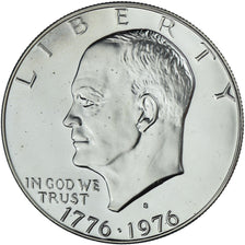 United States, Dollar, Eisenhower, 1976, San Francisco, Silver, MS(65-70)