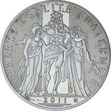 France, Hercule, 100 Euro, 2011, Paris, MS(63), Silver, KM:1724