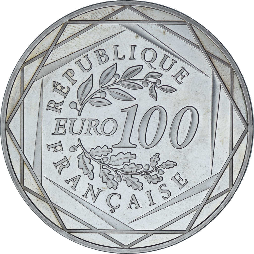 France, Hercule, 100 Euro, 2011, Paris, MS(63), Silver, KM:1724