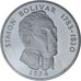 Panama, 20 Balboas, Simon Bolivar, 1974, Franklin Mint, Srebro, MS(65-70), KM:31