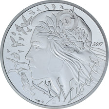 France, 20 Euro, Marianne, Liberté, 2017, Paris, Proof / BE, MS(65-70), Silver