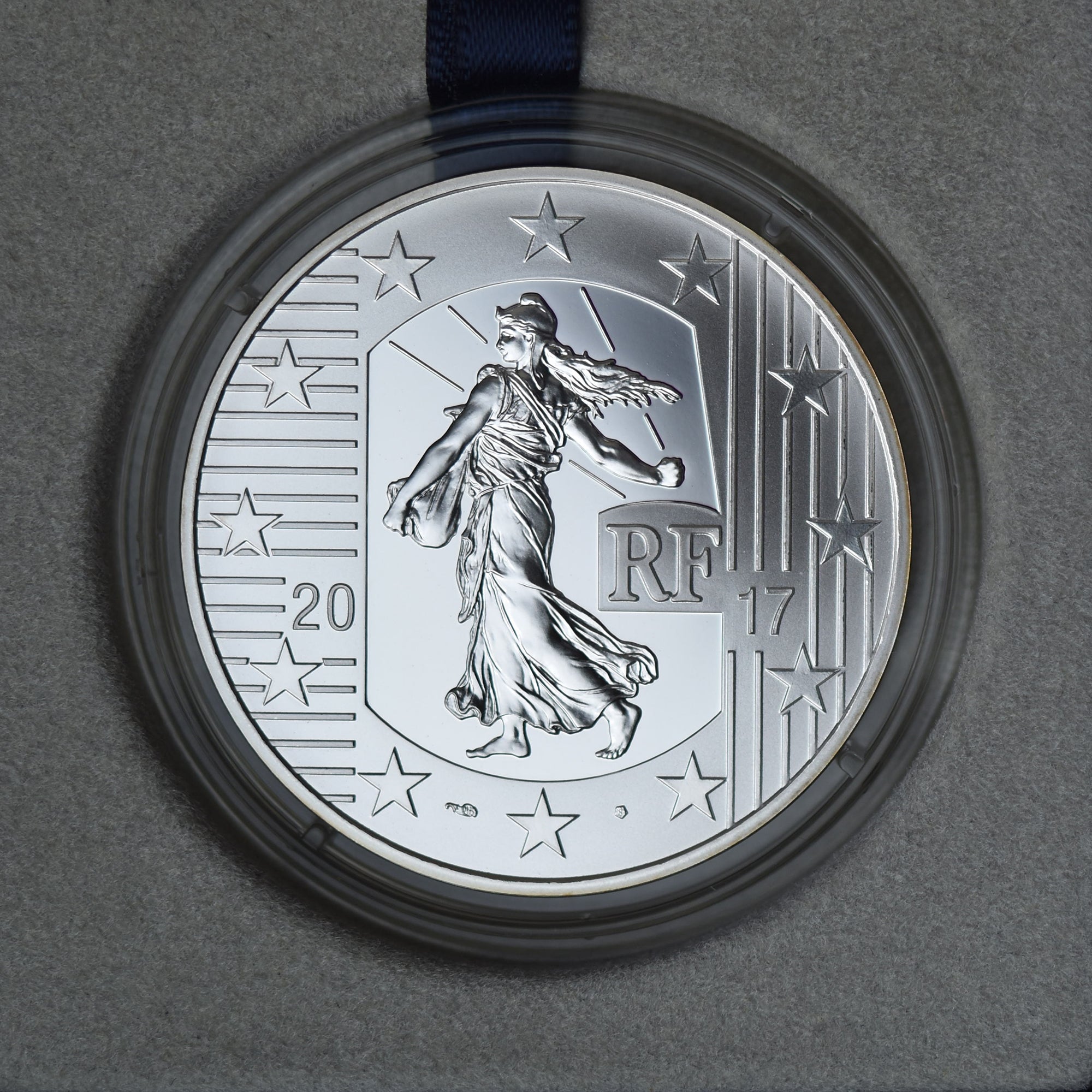 France, 10 Euro, Semeuse - Le Louis d'Or, 2017, MDP, MS(65-70), Silver