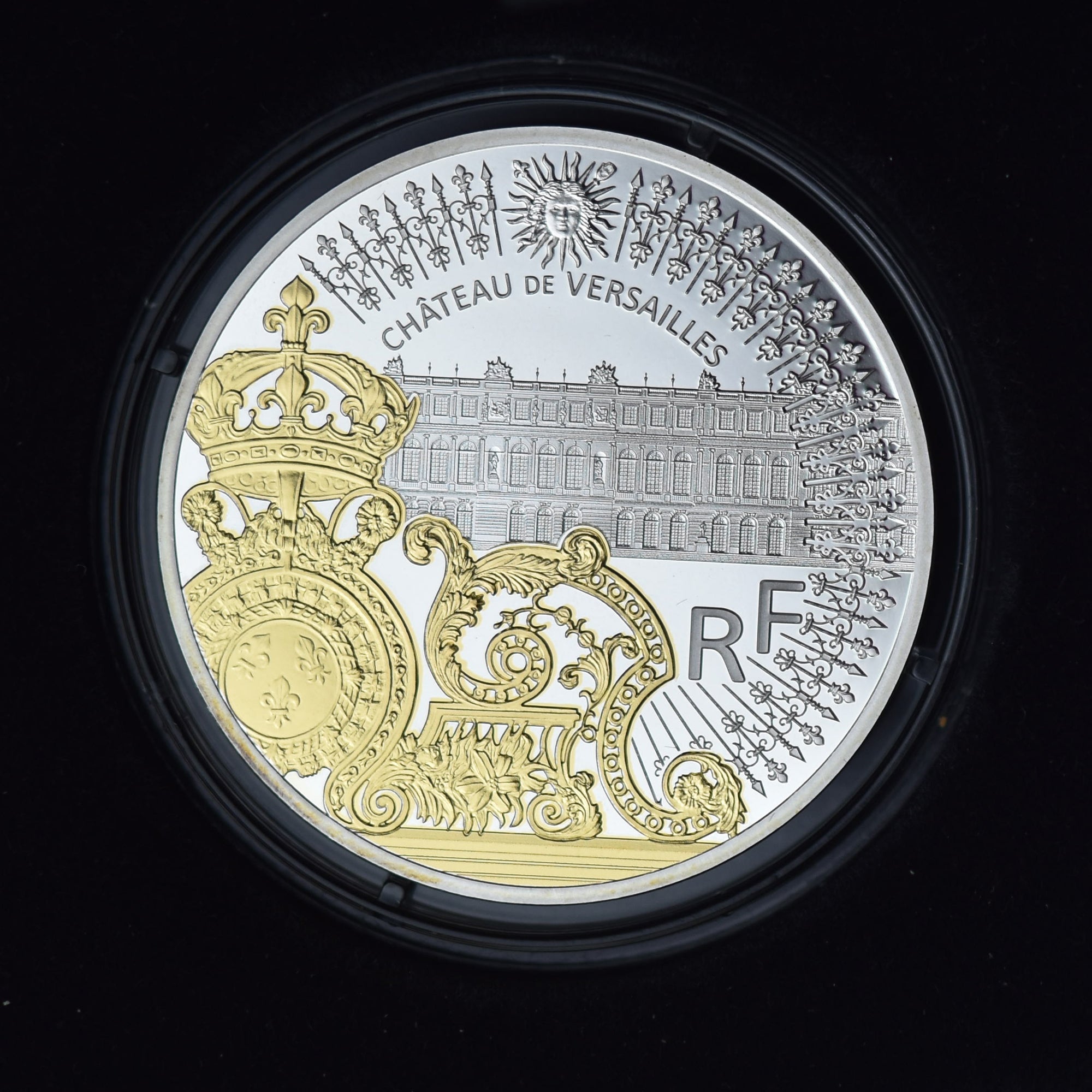 Frankreich, 10 Euro, Grille de Versailles, 2018, Monnaie de Paris, Proof / BE
