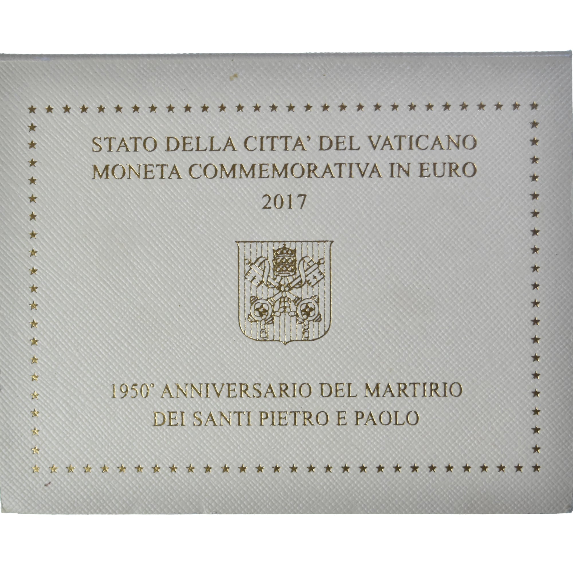 Watykan, 2 Euro, 1950ème anniversaire du martyr des Saints Pierre et Paul