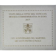 Vatican, 2 Euro, 1950ème anniversaire du martyr des Saints Pierre et Paul