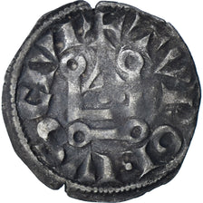 France, Louis VIII-IX, Denier Tournois, 1223-1244, Billon, TTB, Duplessy:188
