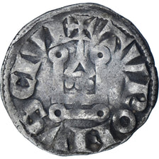 Francia, Louis VIII-IX, Denier Tournois, 1223-1244, Vellón, MBC, Duplessy:188