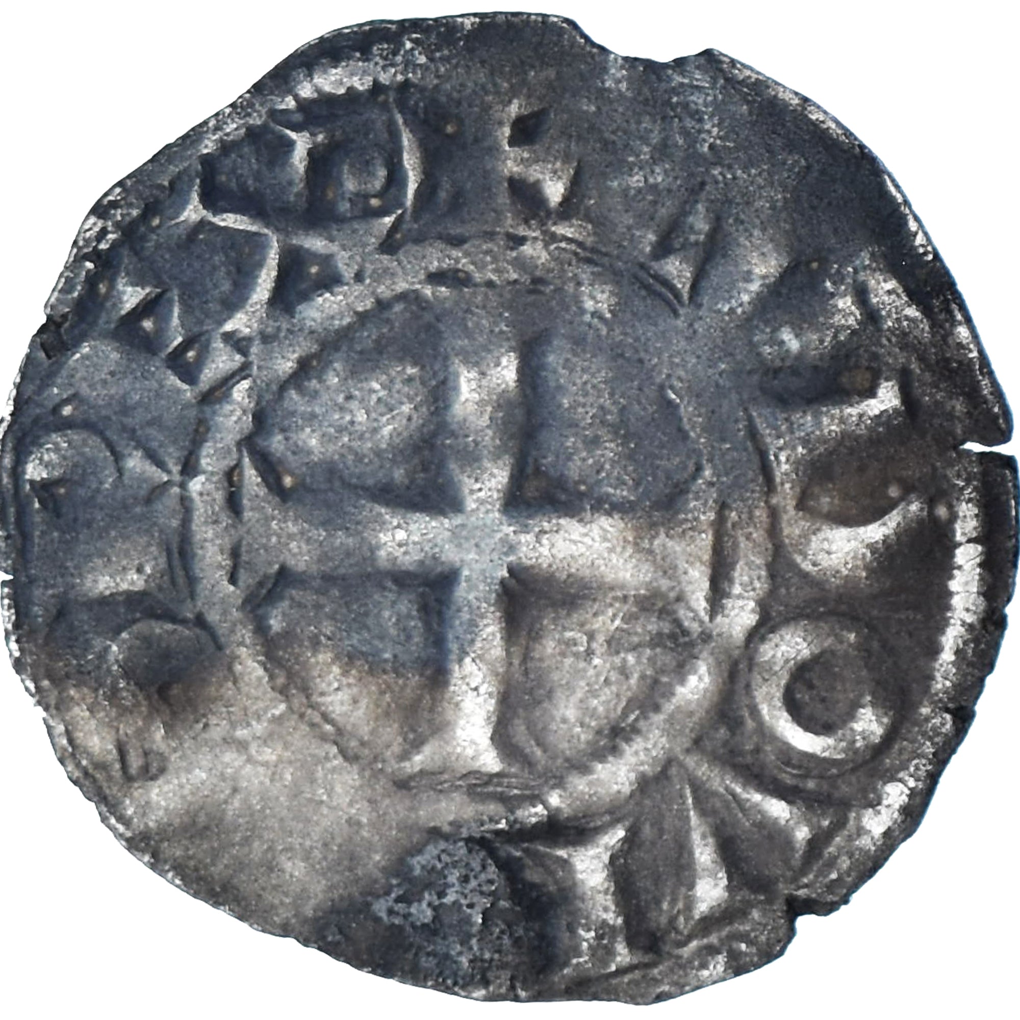 Frankrijk, Louis VIII-IX, Denier Tournois, 1223-1244, Billon, FR+, Duplessy:188