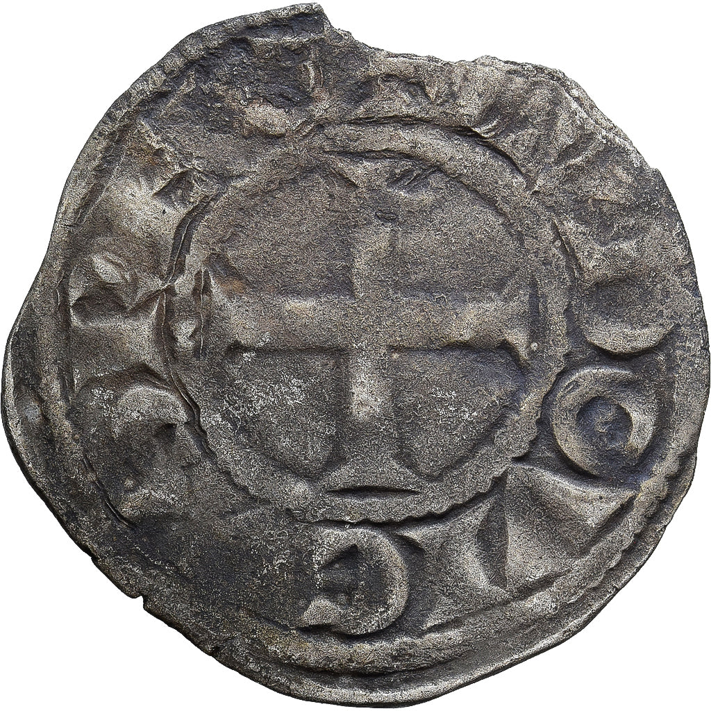 France, Louis VIII-IX, Denier Tournois, 1223-1244, Billon, VF(30-35)