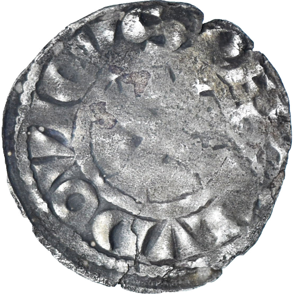 Francia, Louis VIII-IX, Denier Tournois, 1223-1244, Biglione, MB, Duplessy:188