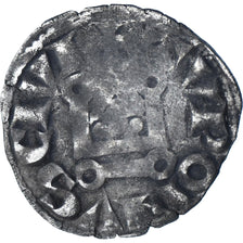 Francia, Louis VIII-IX, Denier Tournois, 1223-1244, Vellón, BC+, Duplessy:188