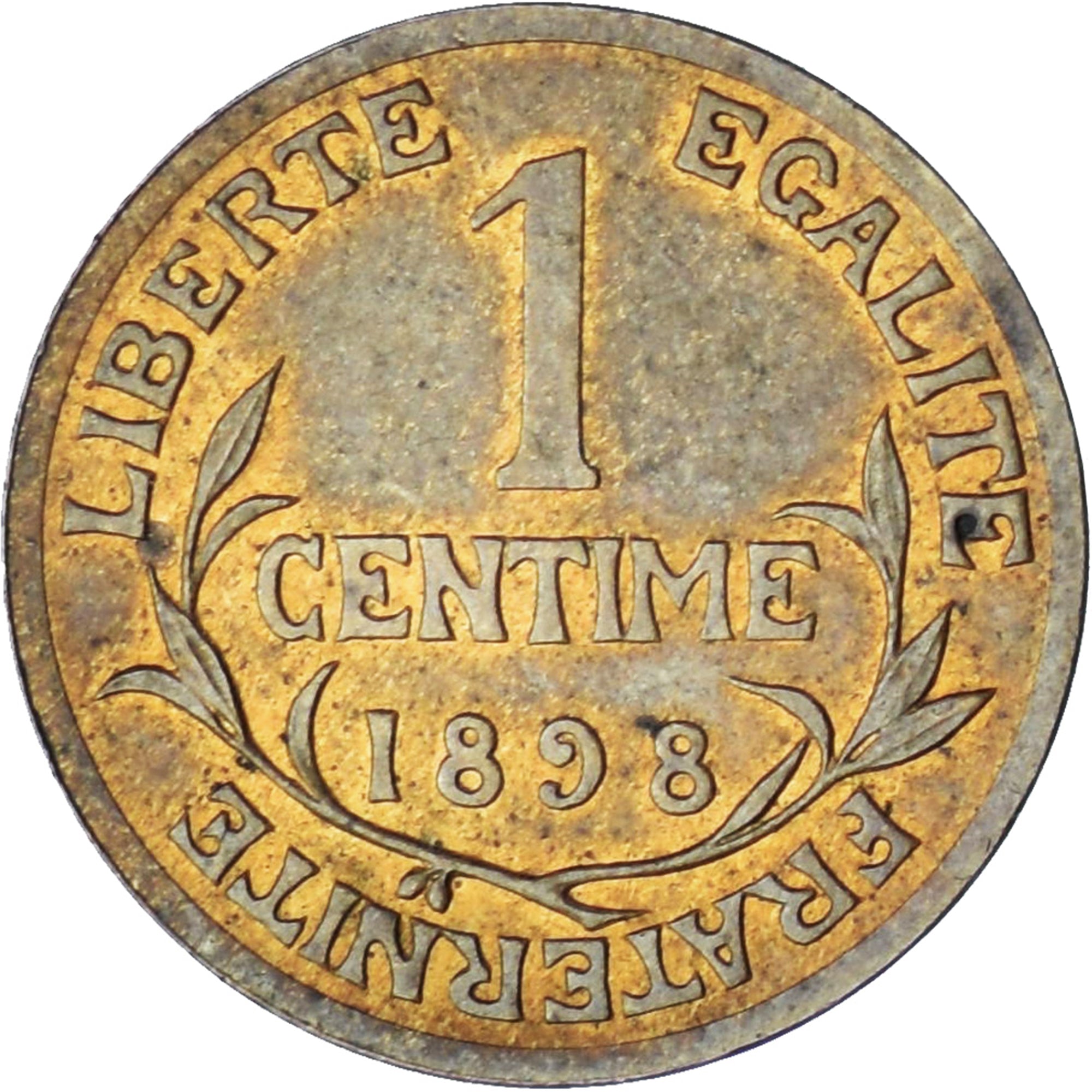 Francia, 1 Centime, Dupuis, 1898, Paris, Essai-Double Piéfort, Bronzo, SPL+