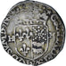 France, Henri IV, Douzain de Béarn, 1591, Morlaas, Billon, TB+, Gadoury:570
