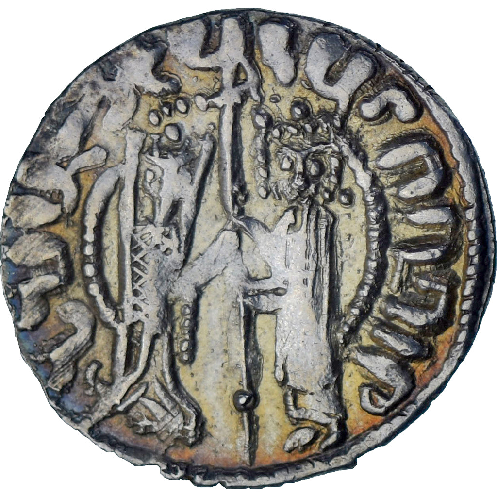 Armenië, Hetoum & Zabel, Tram, 1226-1270, Zilver, ZF+