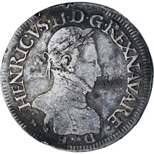 Francia, NAVARRE-BEARN, Henri III (Henri II de Béarn), Teston, 1575, Pau