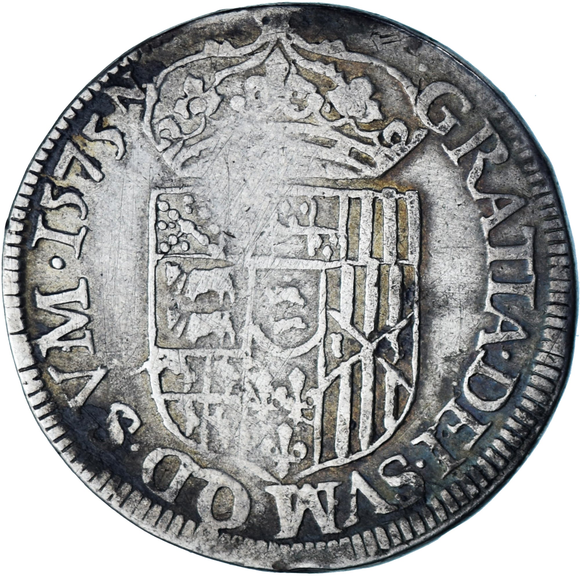 Francia, NAVARRE-BEARN, Henri III (Henri II de Béarn), Teston, 1575, Pau