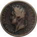 Franse koloniën, Louis - Philippe, 10 Cents, 1841, Paris, Bronzen, FR+