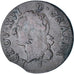 Francja, Louis XVI, Liard, 1791, Bordeaux, Miedź, VF(20-25), Gadoury:348