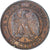 Frankreich, Napoleon III, 1 Centime, 1853, Paris, Bronze, VZ+, Gadoury:86