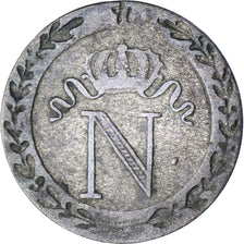 França, Napoleon I, 10 Centimes, 1809, Limoges, Lingote, VF(30-35), Gadoury:190