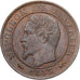 France, Napoleon III, 5 Centimes, 1853, Paris, Bronze, SUP, Gadoury:152