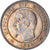 France, Napoleon III, 10 Centimes, 1854, Paris, Bronze, SUP, Gadoury:248