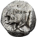 Mysia, Hemiobol, ca. 550-450 BC, Kyzikos, Silver, EF(40-45)