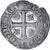 France, Charles VI, Blanc Guénar, 1380-1422, Tournai, Billon, VF(30-35)