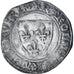 Frankrijk, Charles VI, Blanc Guénar, 1380-1422, Tournai, Billon, FR+