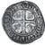 Francja, Charles VI, Blanc Guénar, 1380-1422, Saint-Quentin, Bilon, VF(30-35)